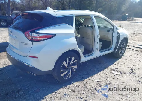 2017 Nissan Murano Platinum z USA, uszkodzony, nr VIN 5N1AZ2MH5HN129934